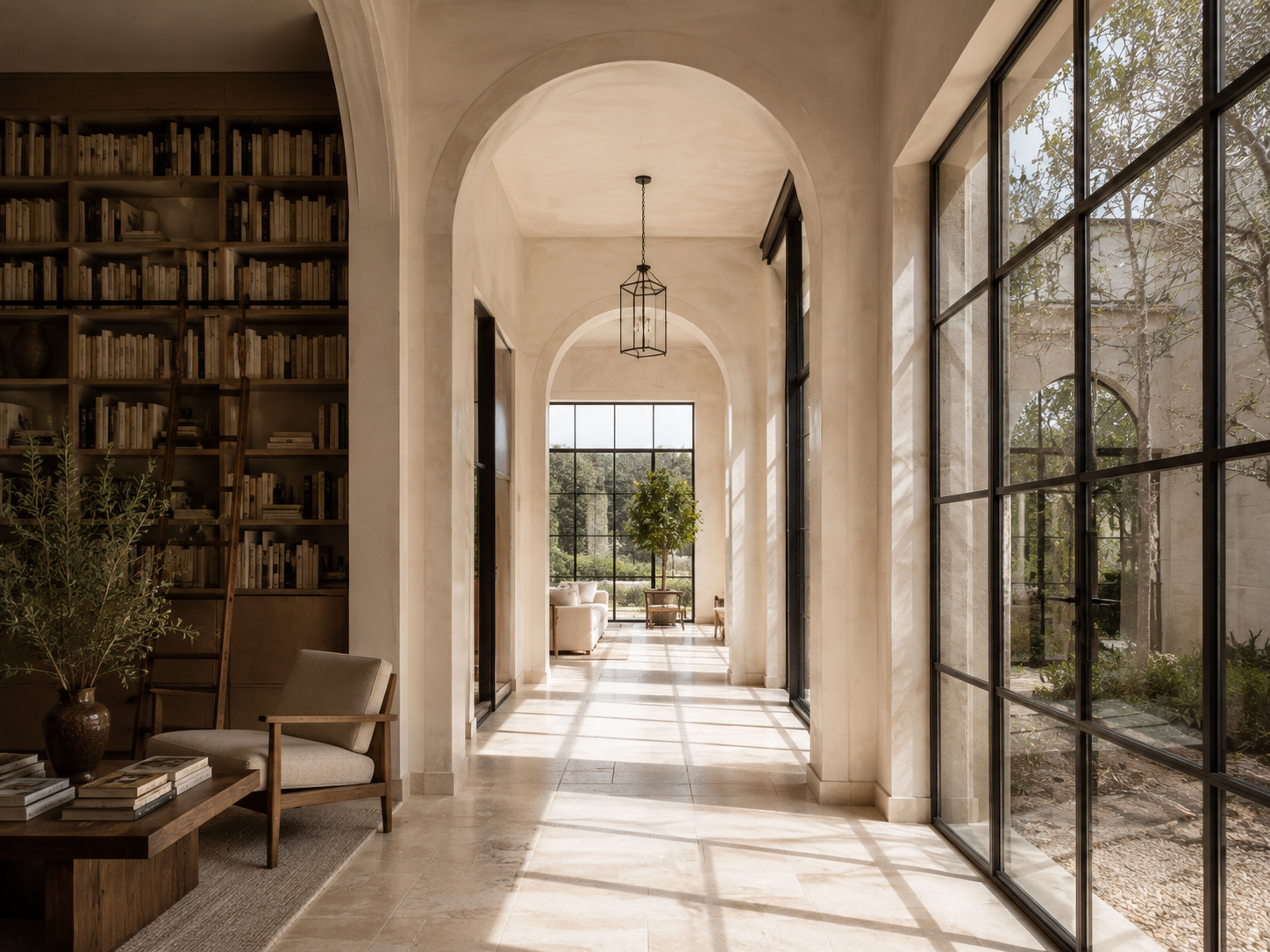 Bright, open interior with generous proportions and abundant natural light