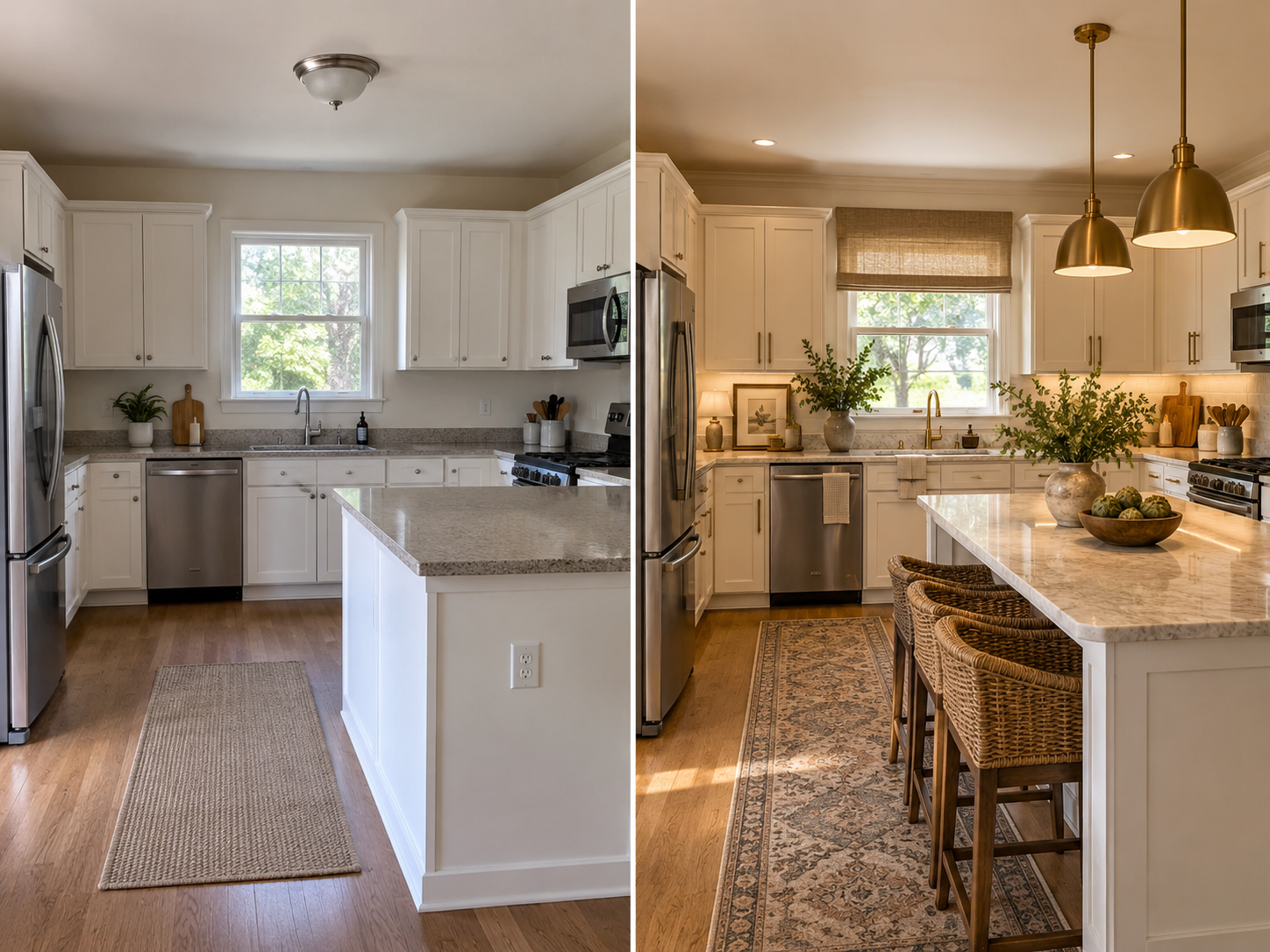 Elegant kitchen interior with refined details