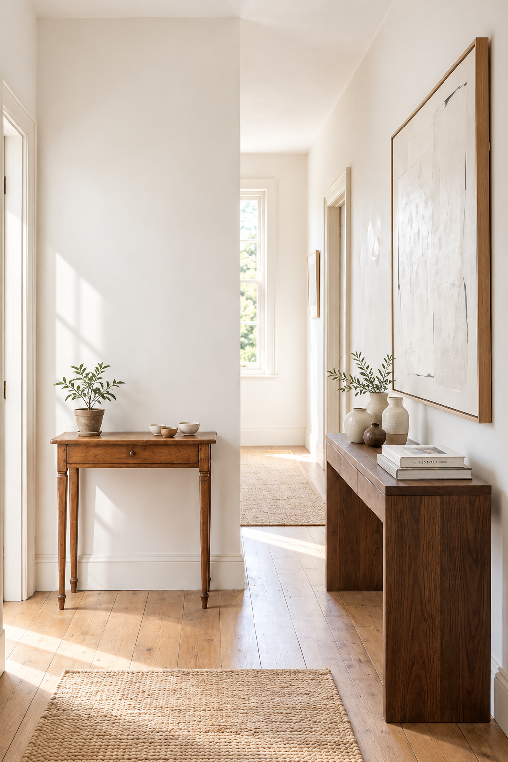 Well-finished interior room with considered styling, cohesive tones and a calm editorial quality throughout