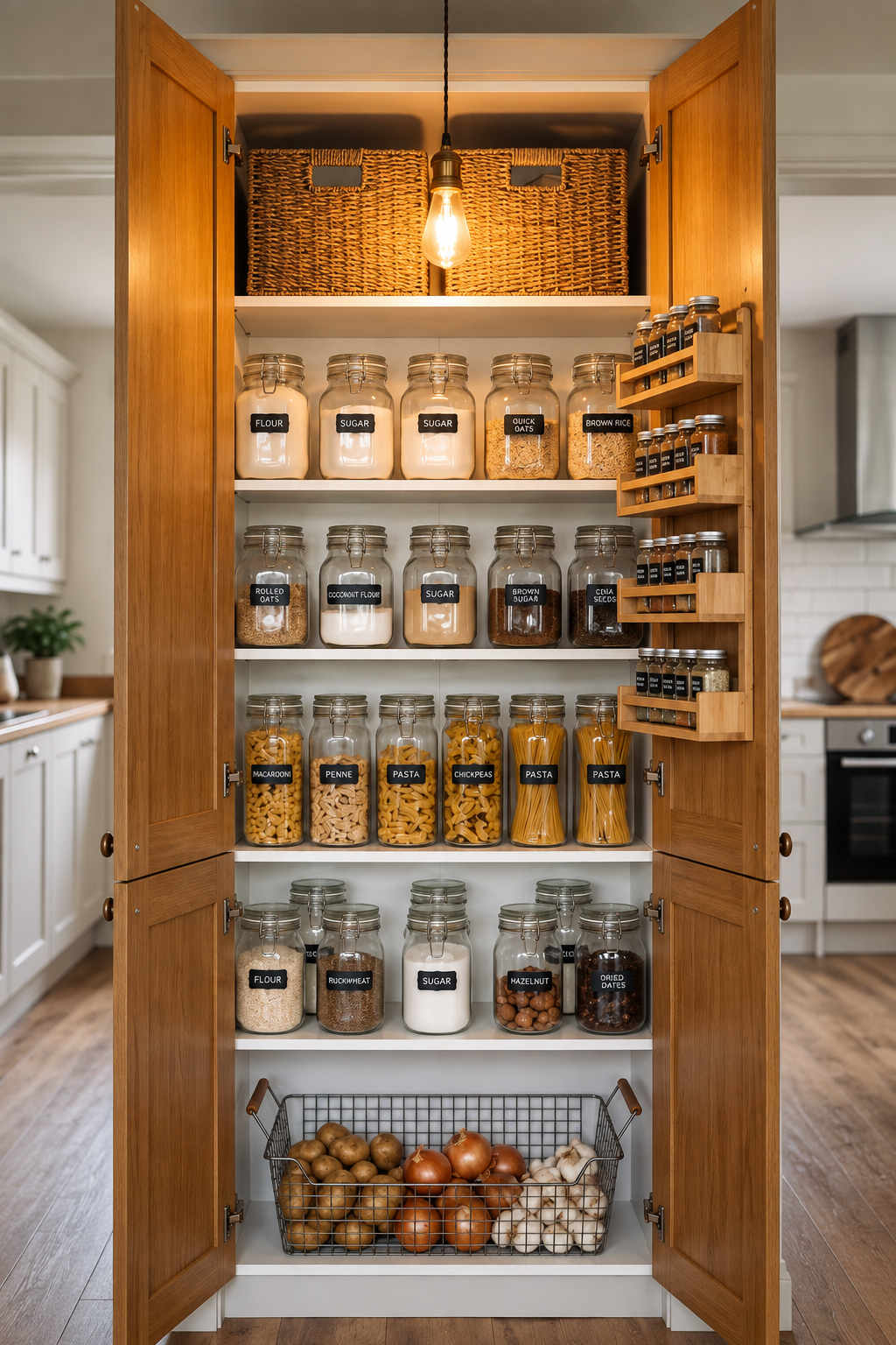 Kitchen with beautifully chosen countertop and surface materials that feel refined and pleasurable to use daily