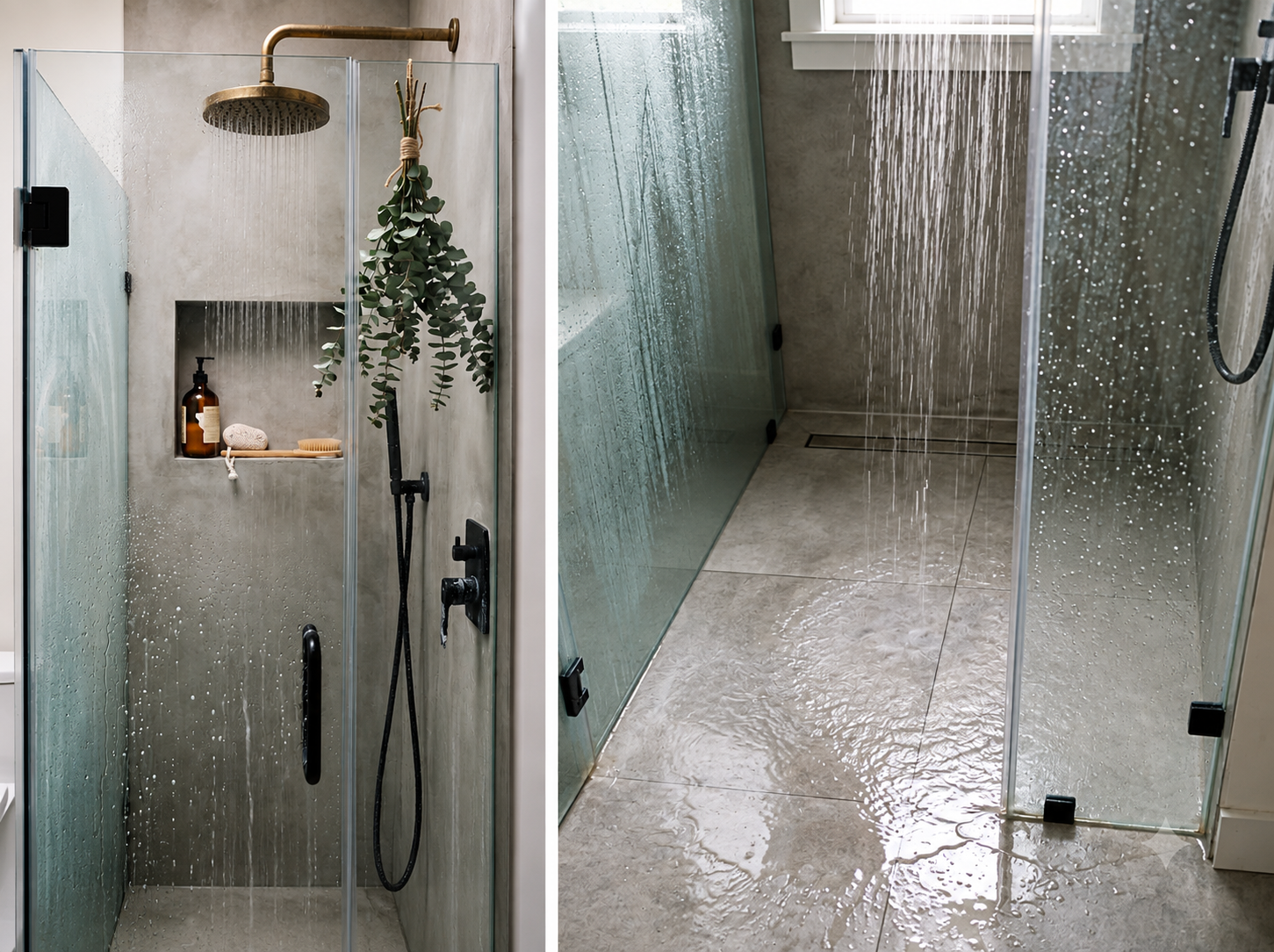 Bathroom interior refreshed through considered small changes to textiles lighting and surface styling