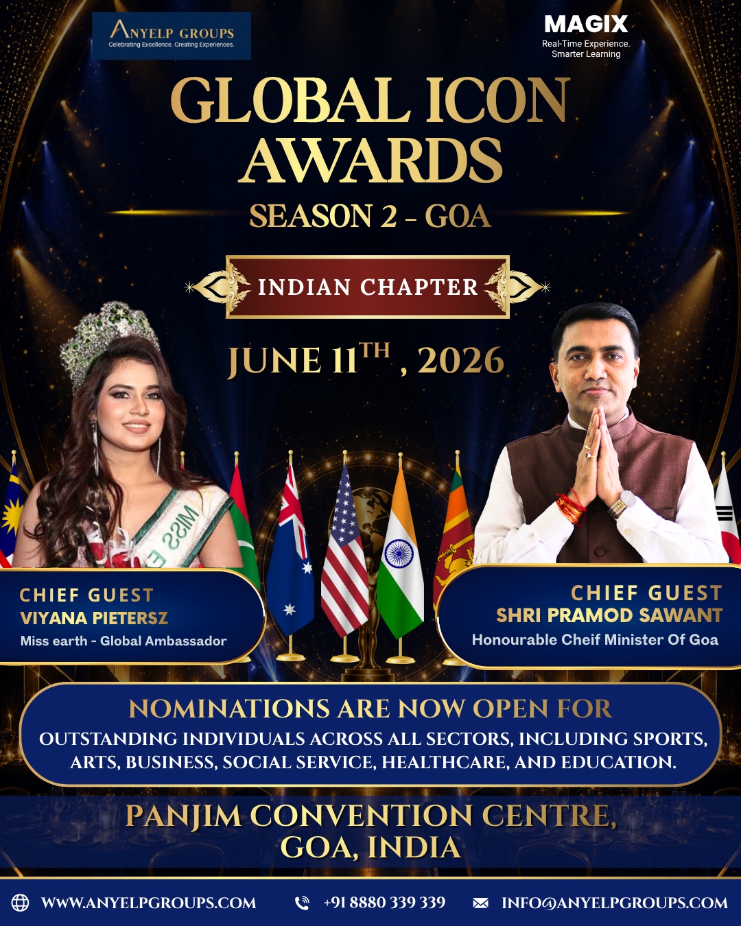 Global Icon Awards 2026 Goa