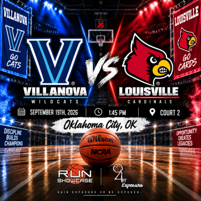 94ft Exposure | R.U.N SHOWCASE | 1:45pm | Court 2 | Villanova vs. Louisville