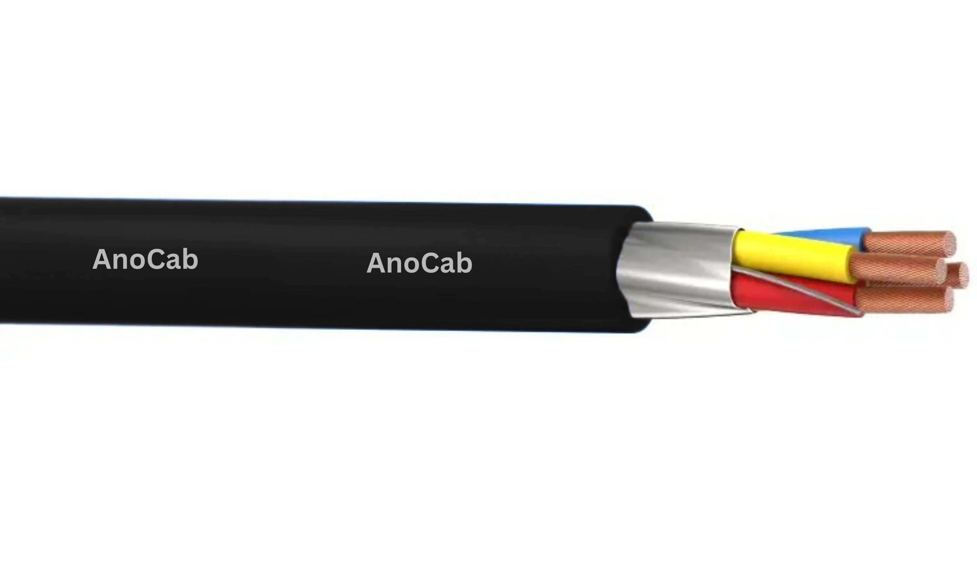 Armoured Unarmoured PVC Insulated Copper Control Cable Side View
