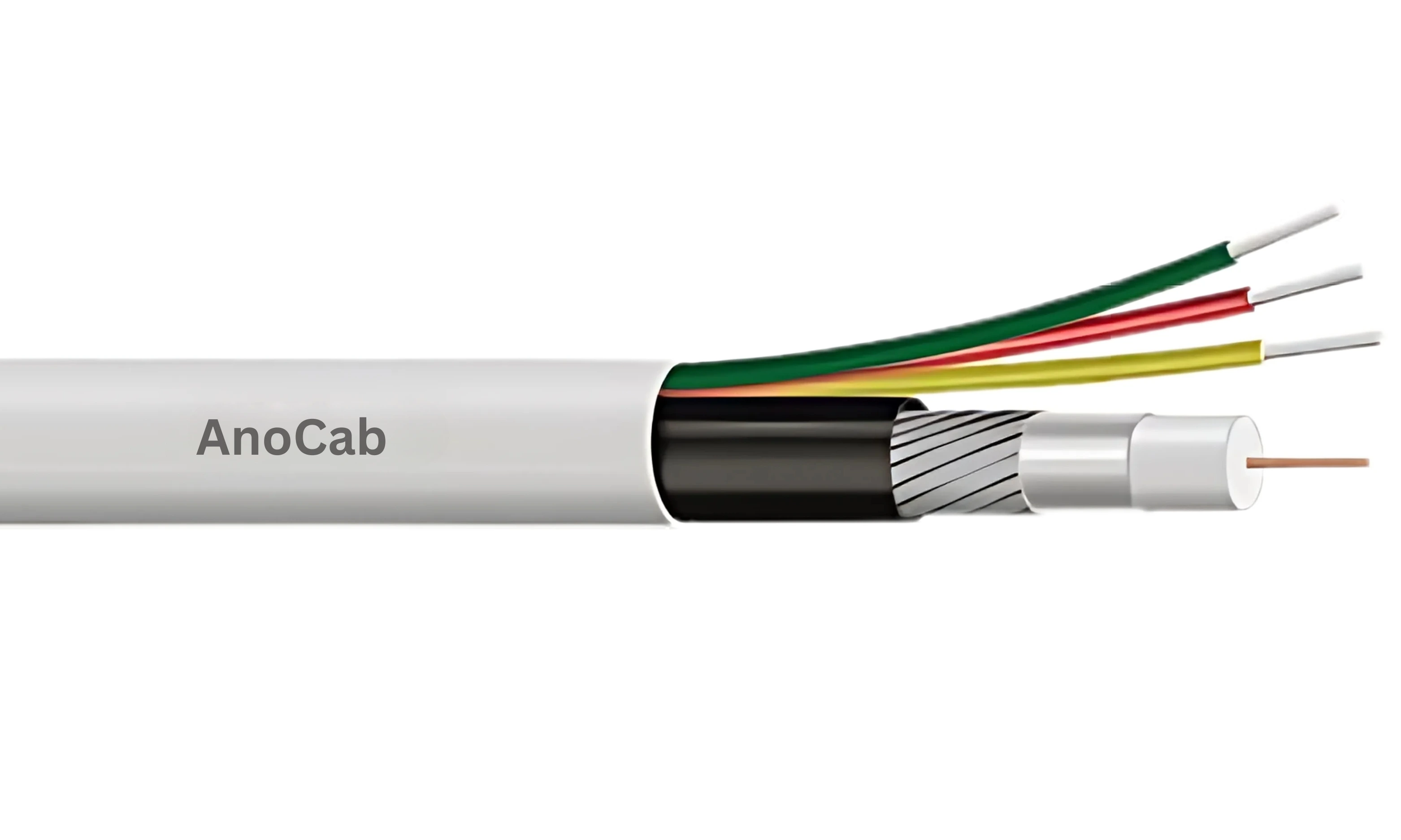 CCTV cable side view