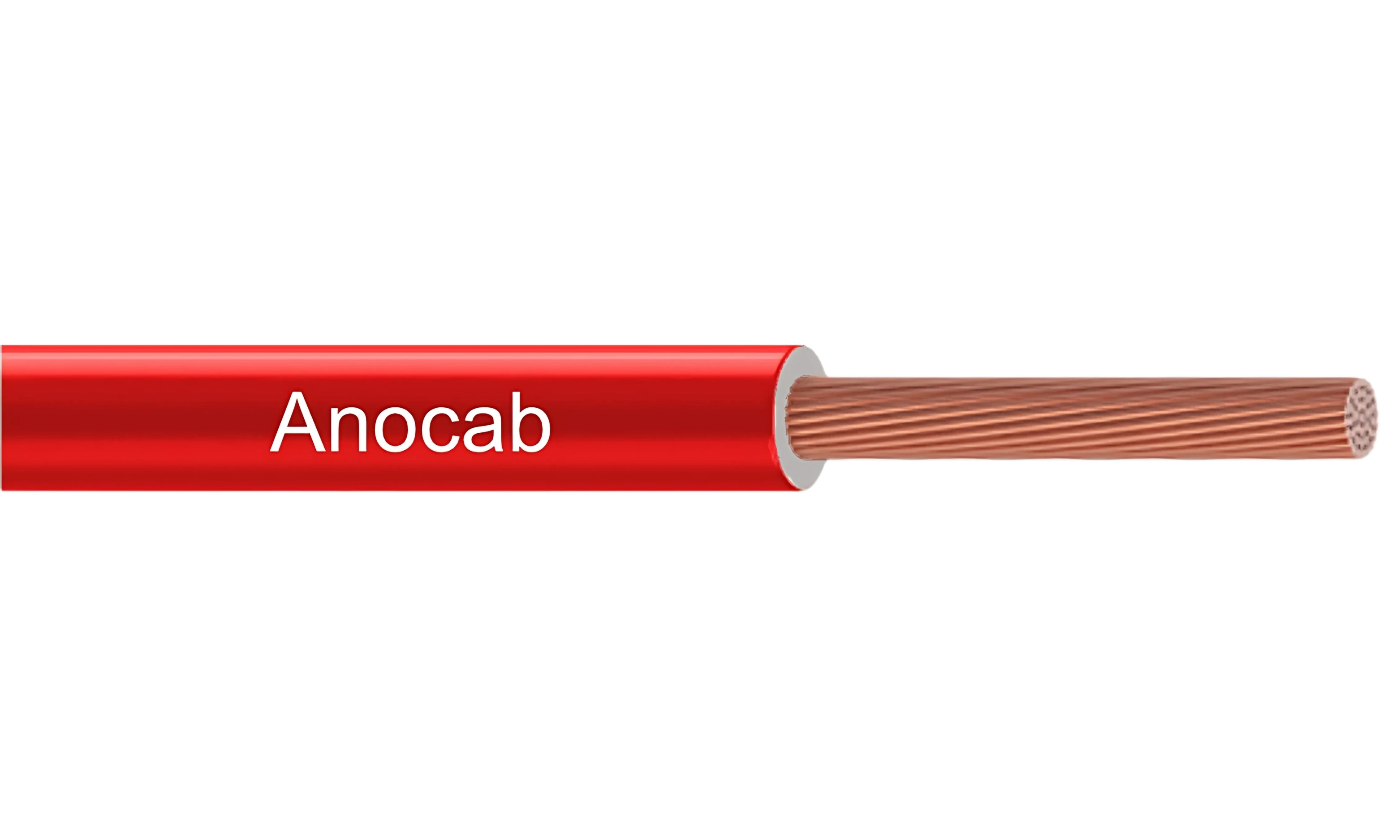 Multistrand Single Core Copper Wire Side View