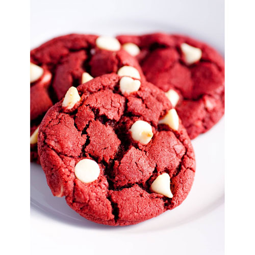 Strawberry-WhiteChoco Cookie