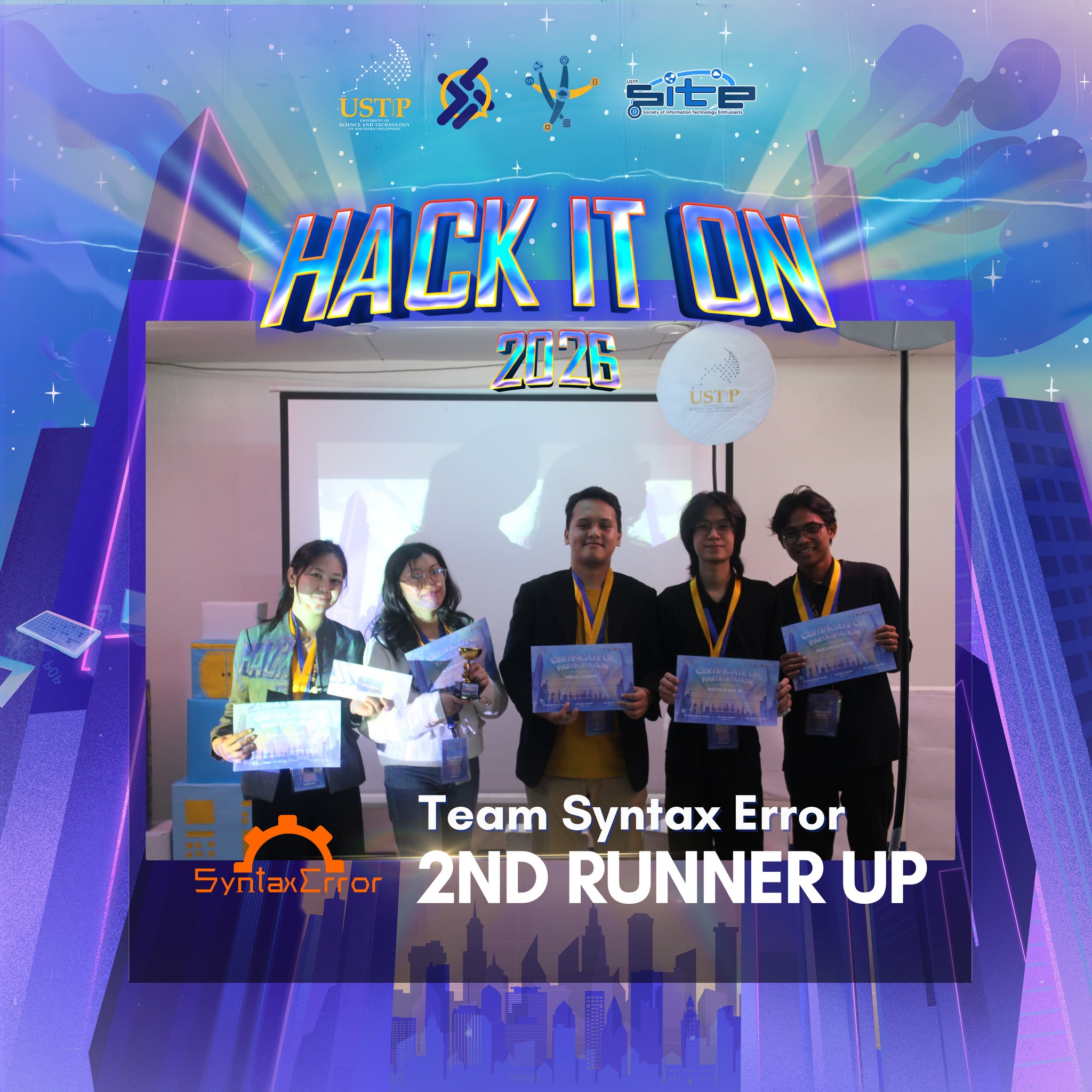 SECOND RUNNER UP | HACK IT ON 2026