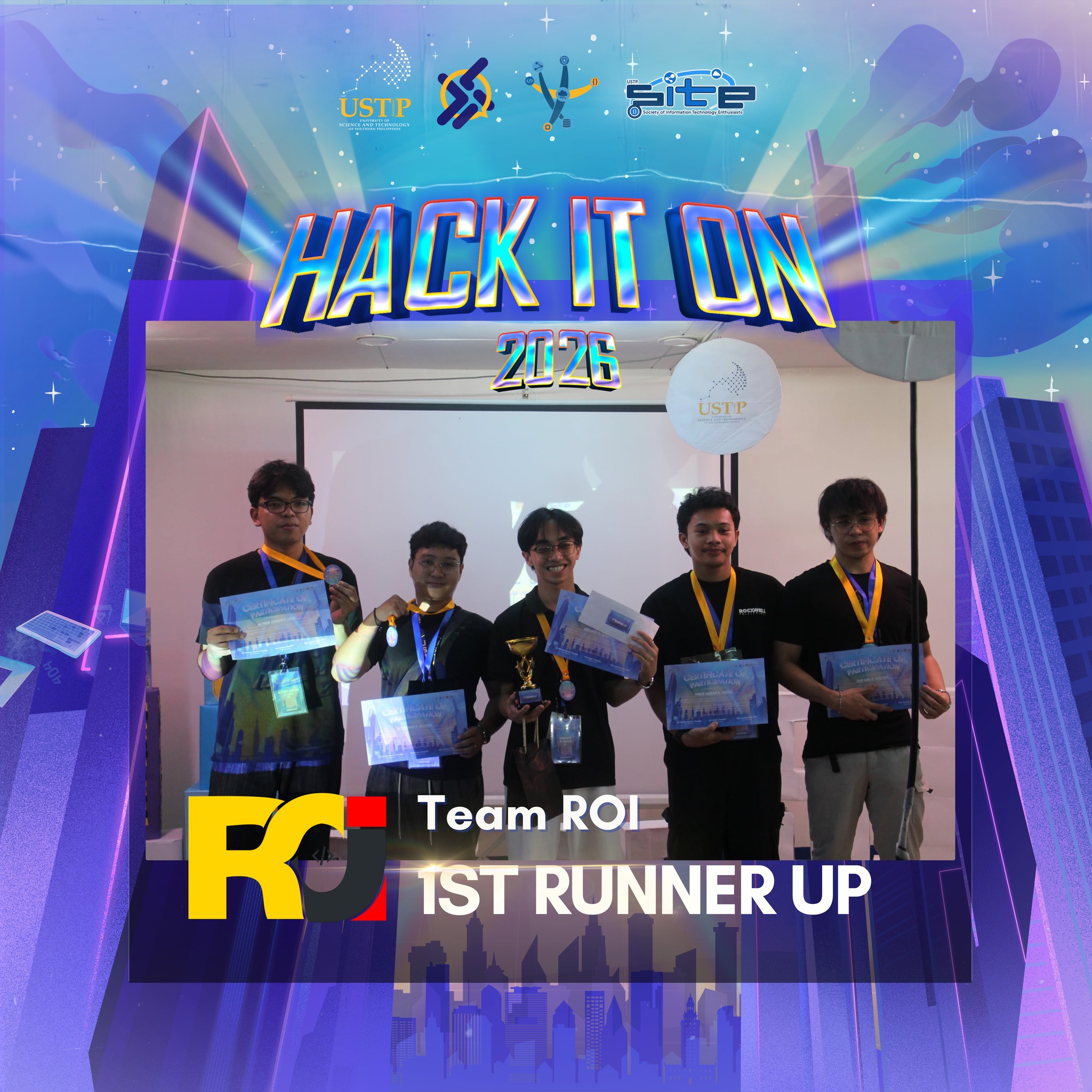 FIRST RUNNER UP | HACK IT ON 2026