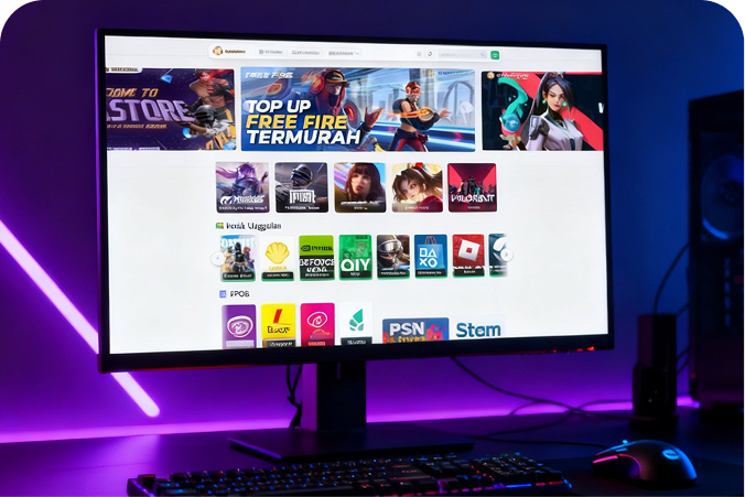 Bocilstore Top Up Website