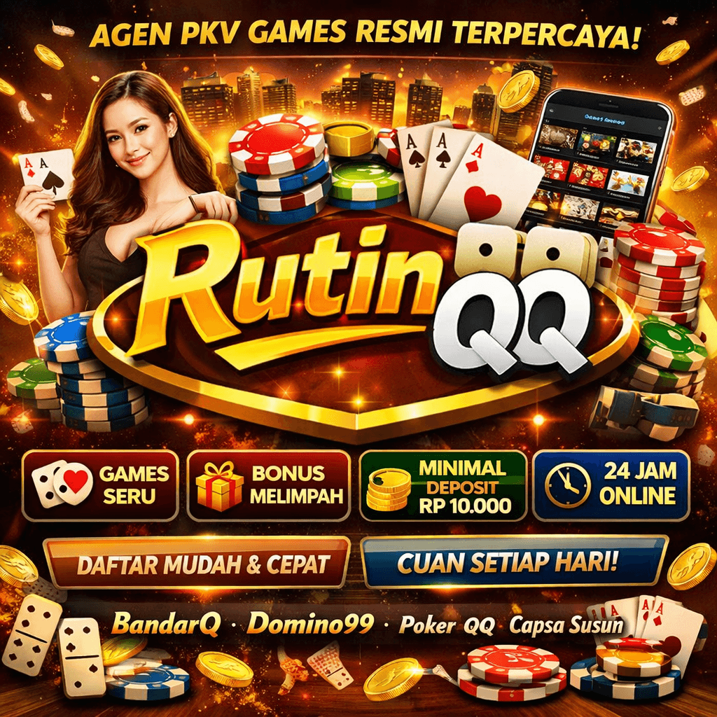 RutinQQ - Daftar Taruhan Qiu Qiu Online Agen Pkv Games Resmi
