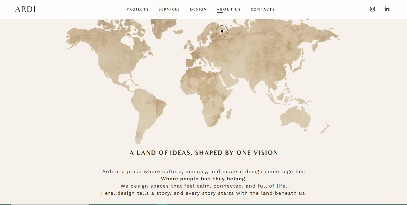 Corporate Website & Custom CMS (Ardi Design) screenshot 3