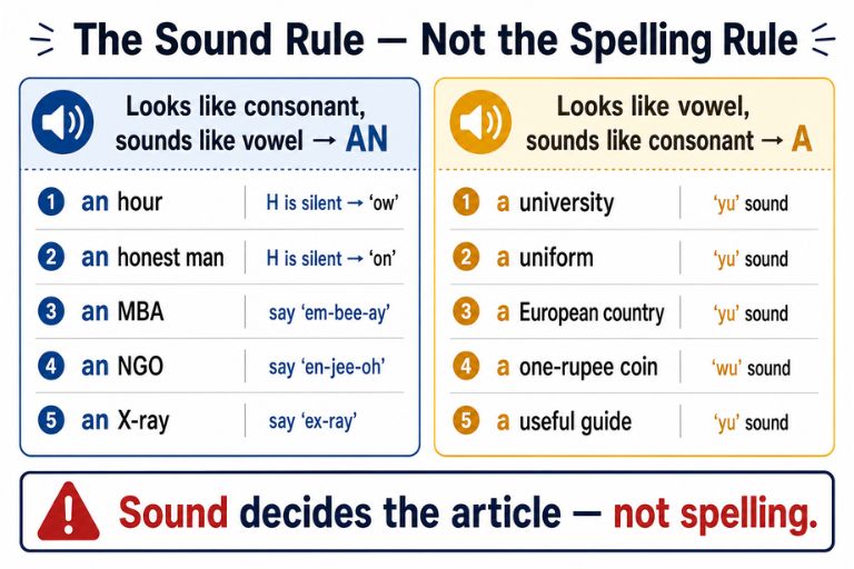 The Sound Rule The Sound Rule