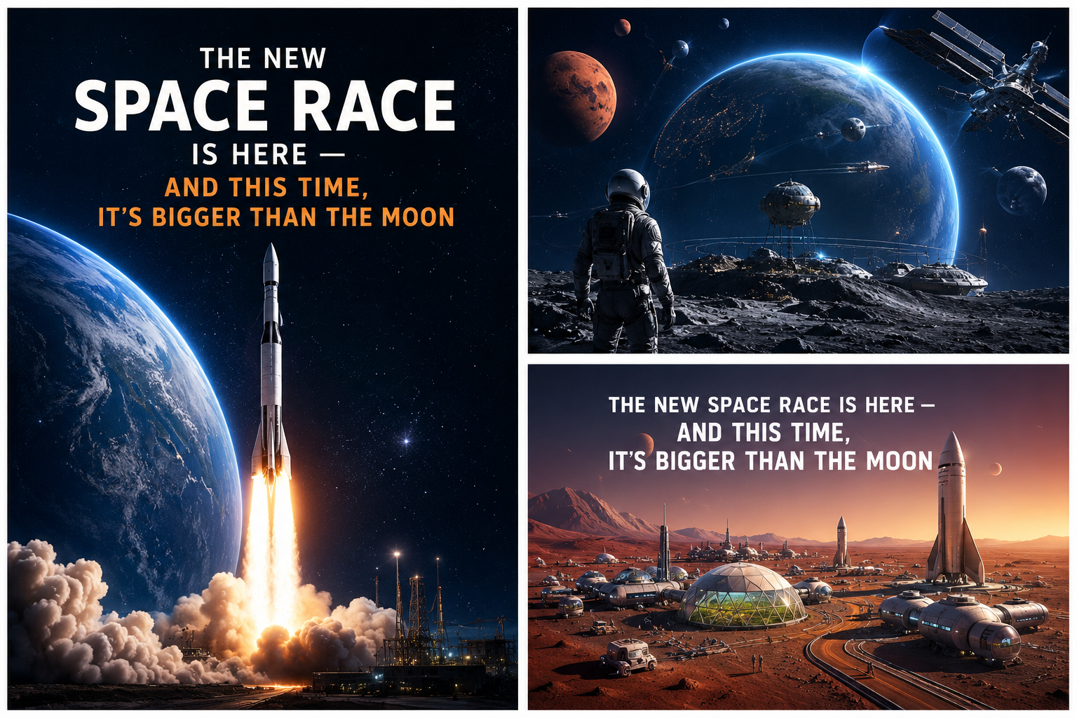 The New Space Race Is Here And This Time, It's Bigger Than the Moon