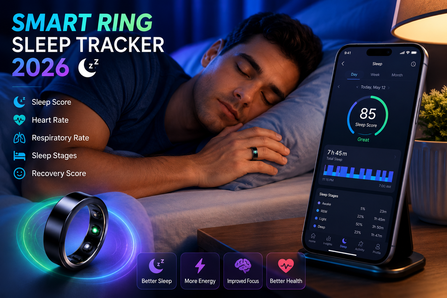 Sleep Optimization in 2026: Why Smart Rings, Recovery Scores, and "Sleep as Medicine" Became America's Next Big Health Trend