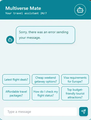 AI Travel Companion Bot