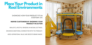 Amazon Listing Images 3D Renders