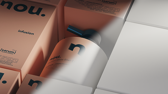 NOU Cosmetics 3D Rendering