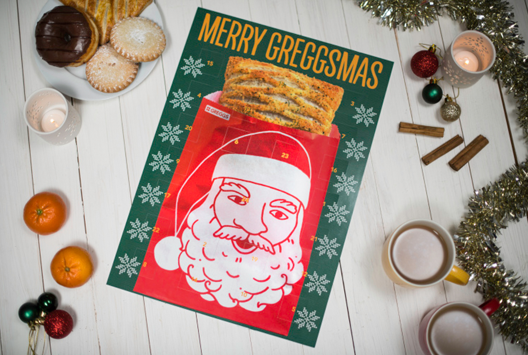 Greggs Roll on to the Festive Advent Calendar bandwagon … Eat With