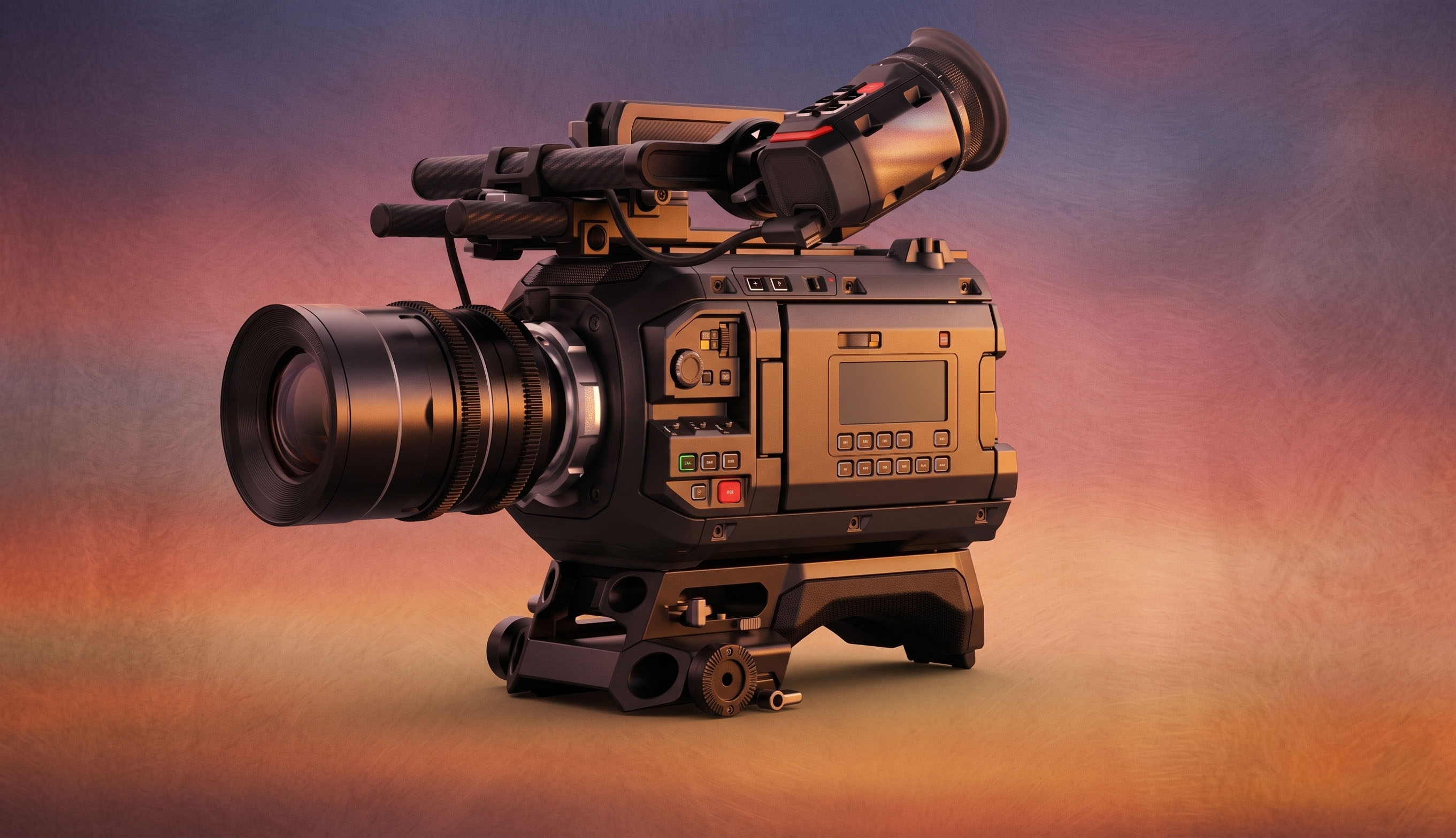 Blackmagic URSA Cine Immersive camera, used to shoot 180° Apple Immersive Video for VR JobMatch.