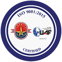 ISO 9001:2015 certified