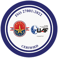 ISO 27001:2022 certified