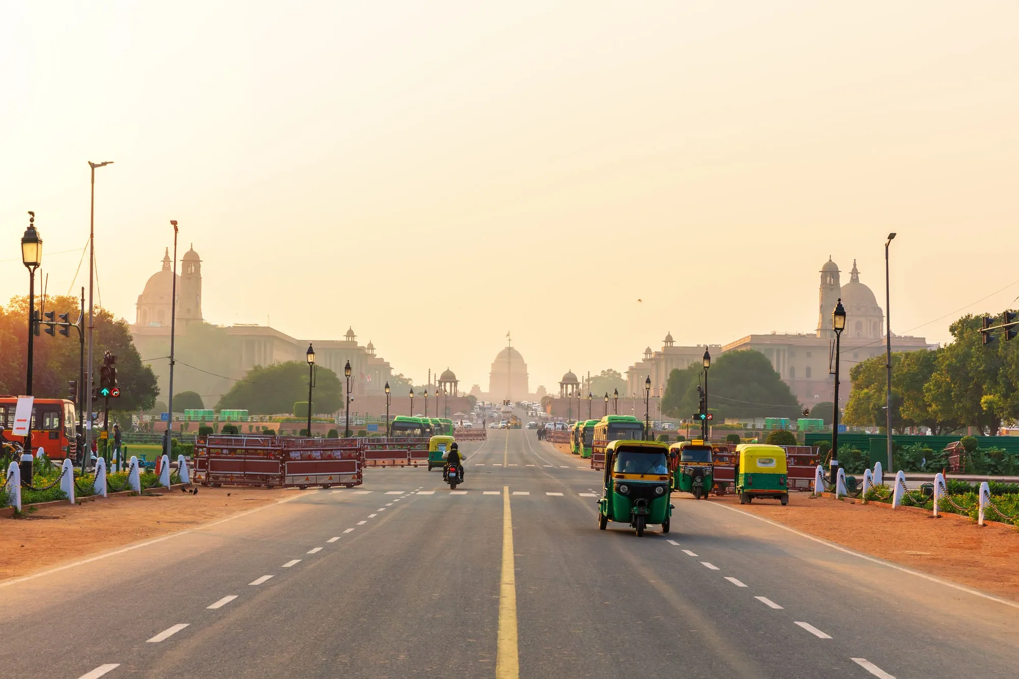 Delhi cityscape