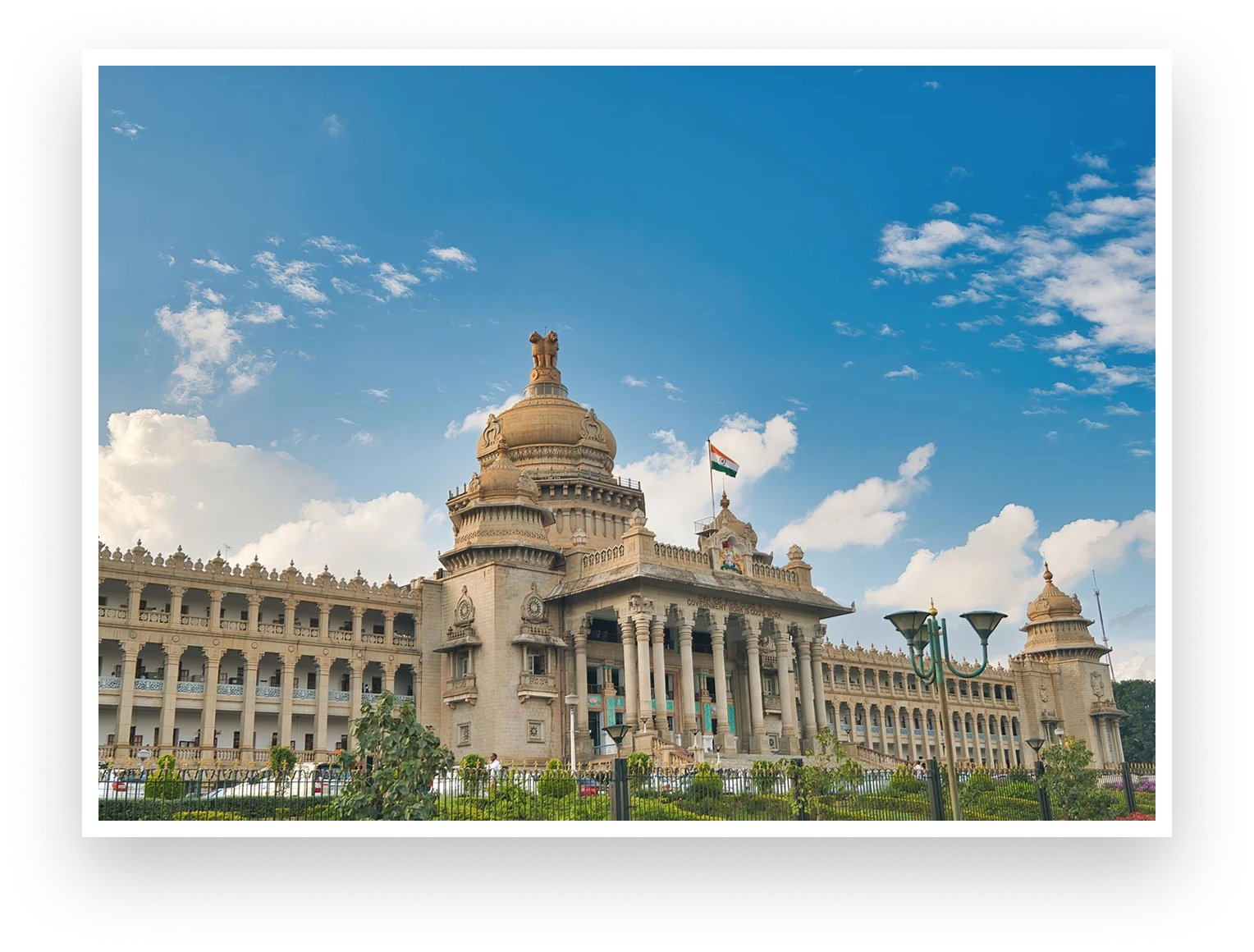 Vidhana Soudha in Bangalore