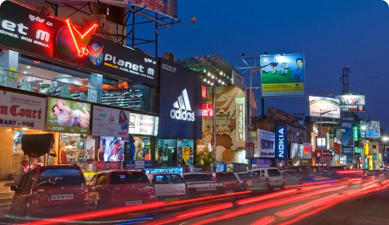 MG Road & Brigade Road