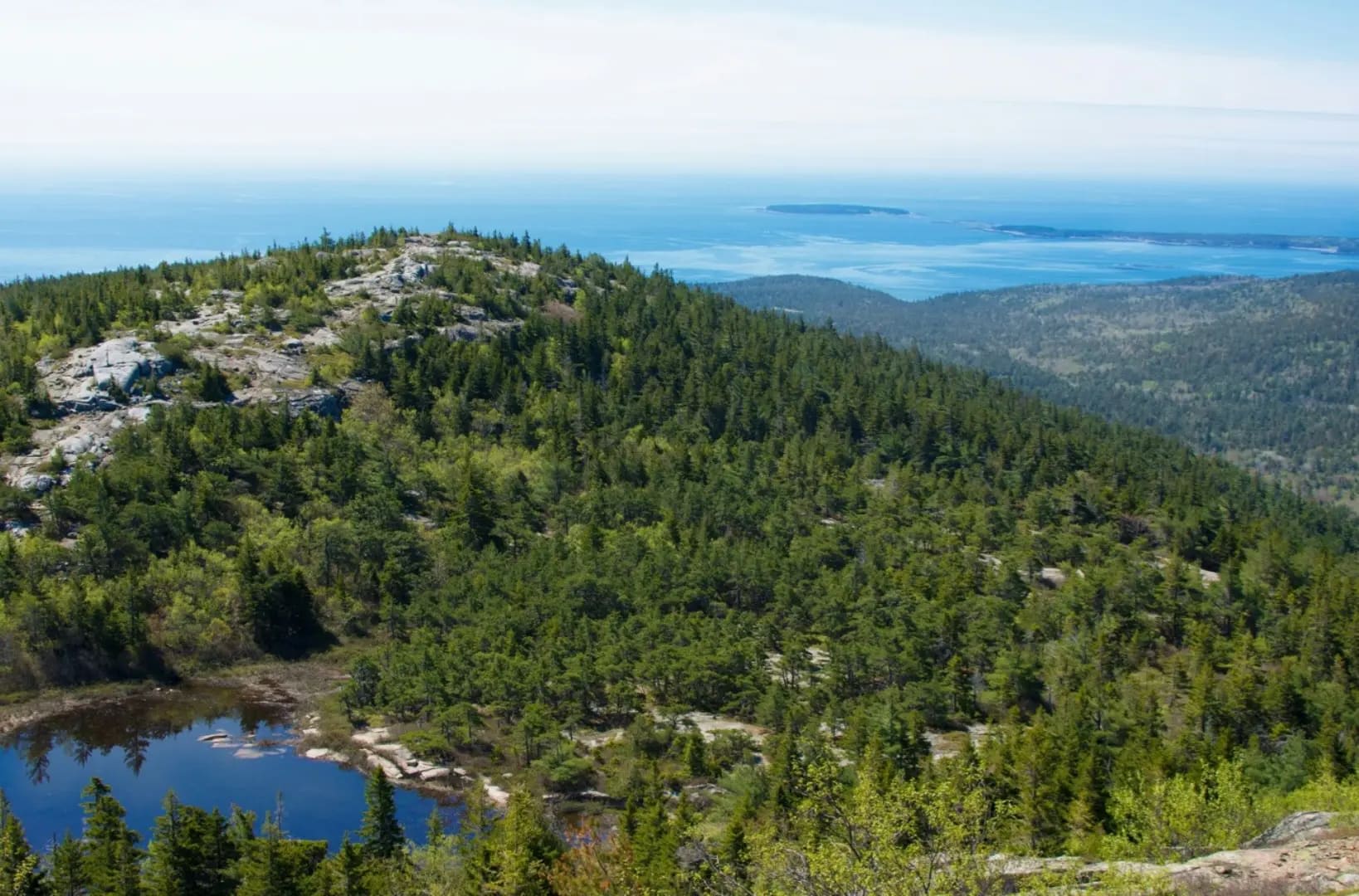 Mountains and river in the united states, Acadia National Park