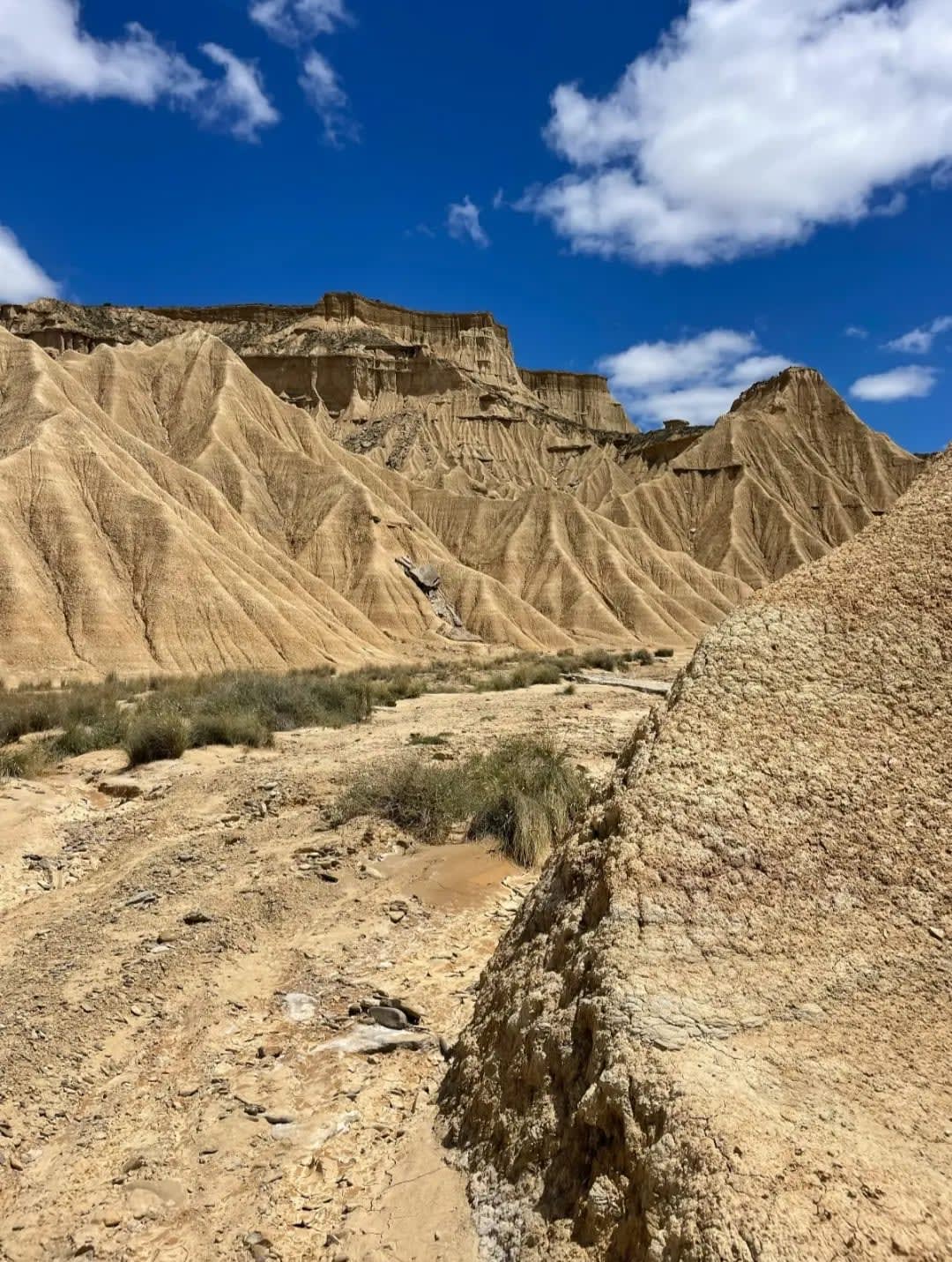 rugged and dry mountain, Bardenas Reales