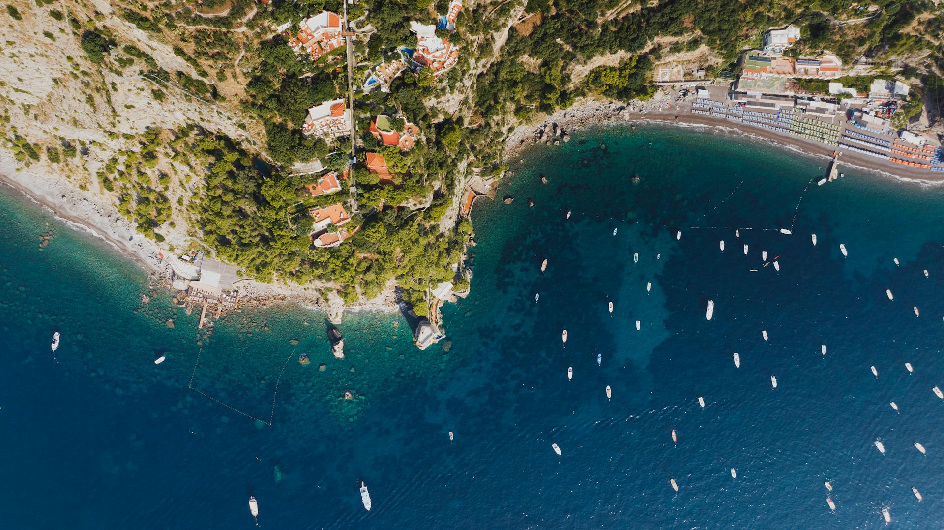 Aeolian Islands coastal view