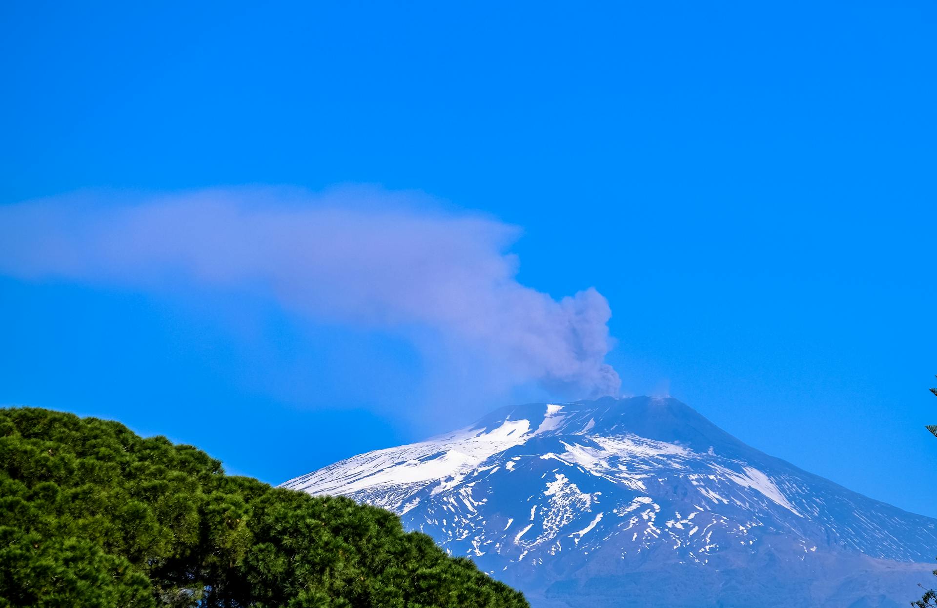 Mount Etna landscape view 2