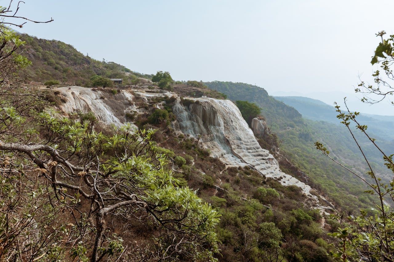Hierve Agua landscape view 1