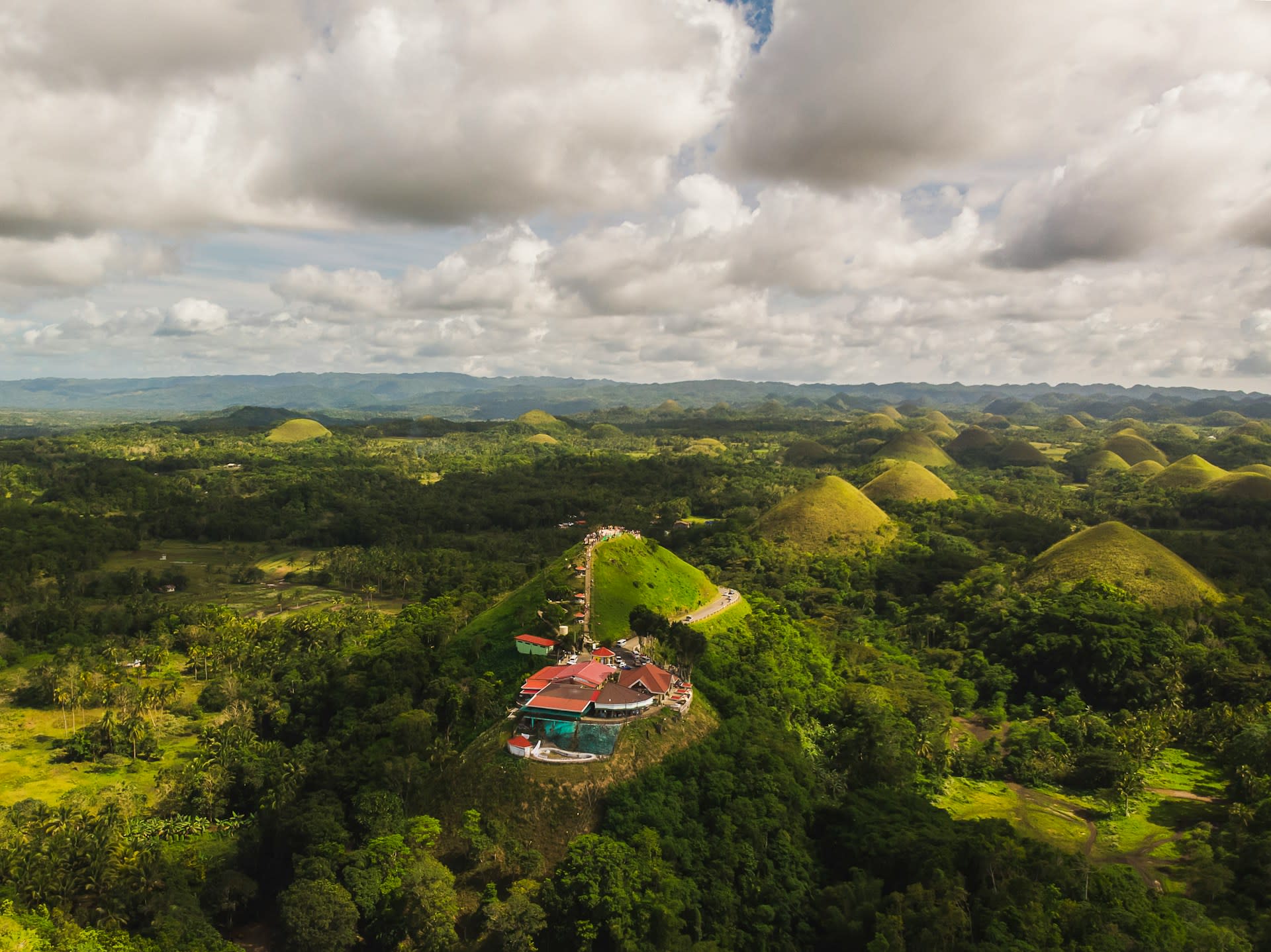 Chocolate Hills landscape view 1