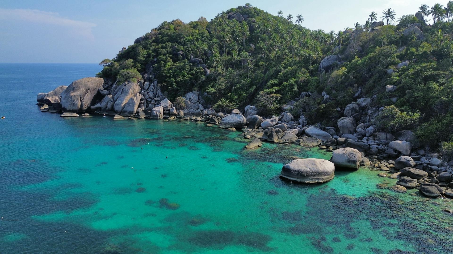 Koh Tao Island landscape view 1