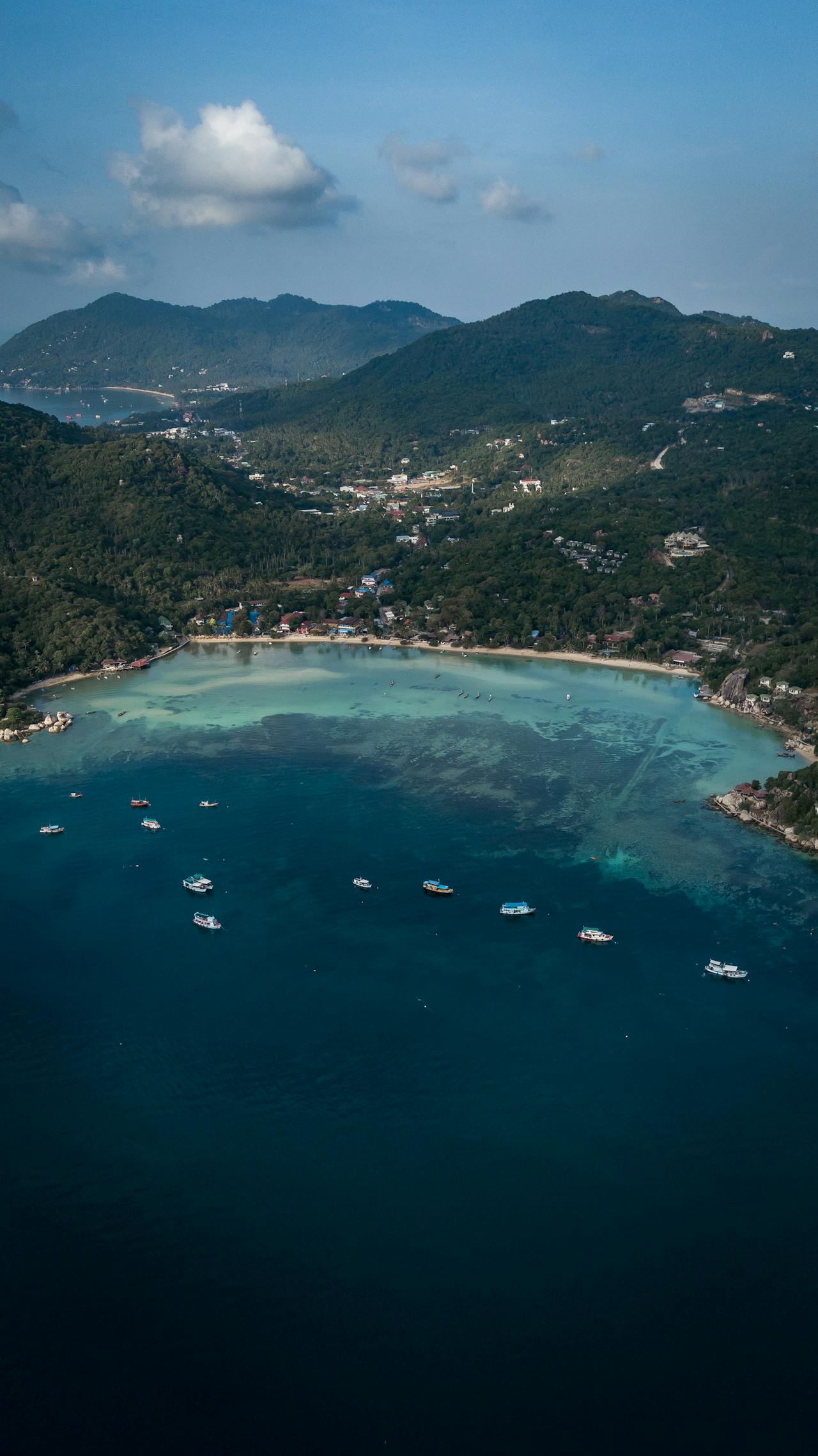 Koh Tao Island landscape view 2