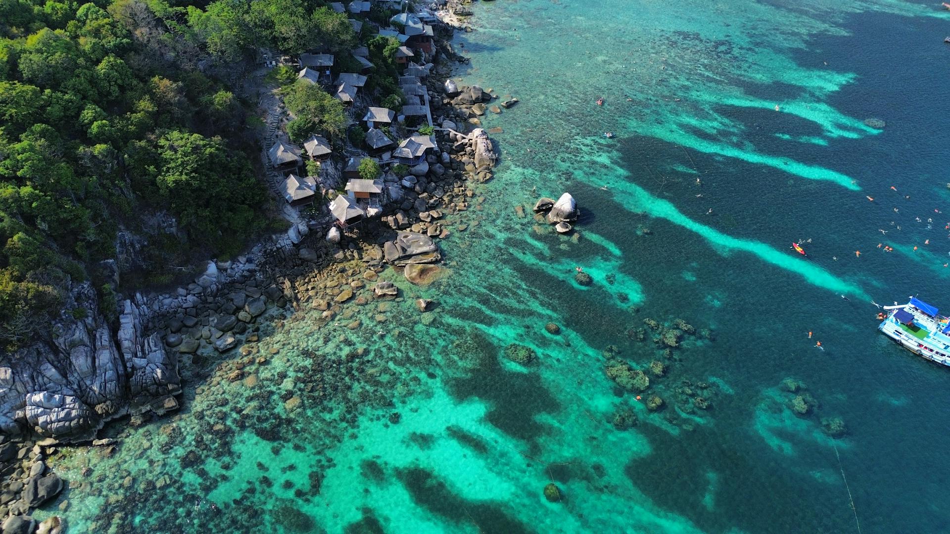 Koh Tao Island landscape view 3