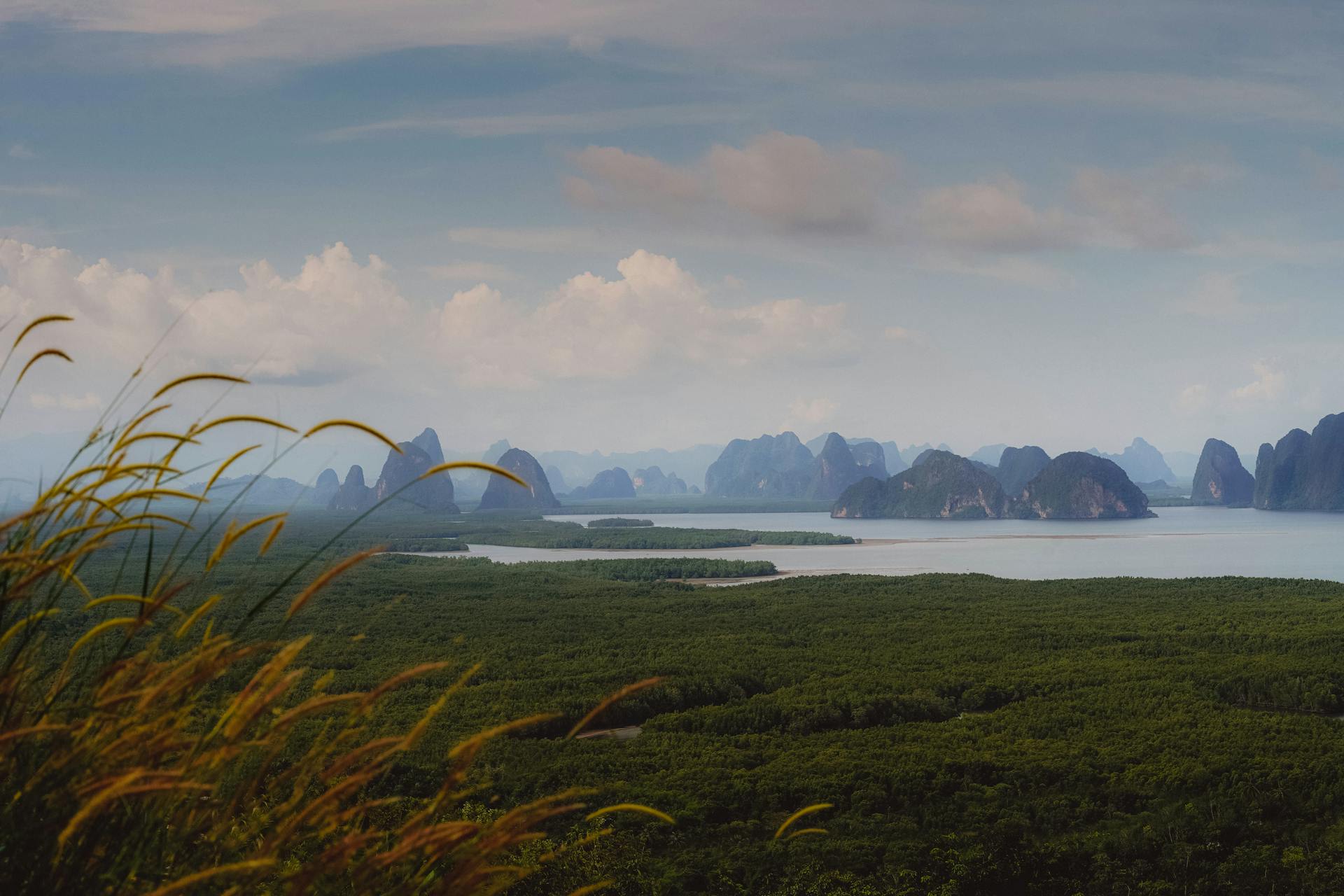 Phang Nga Bay landscape view 2
