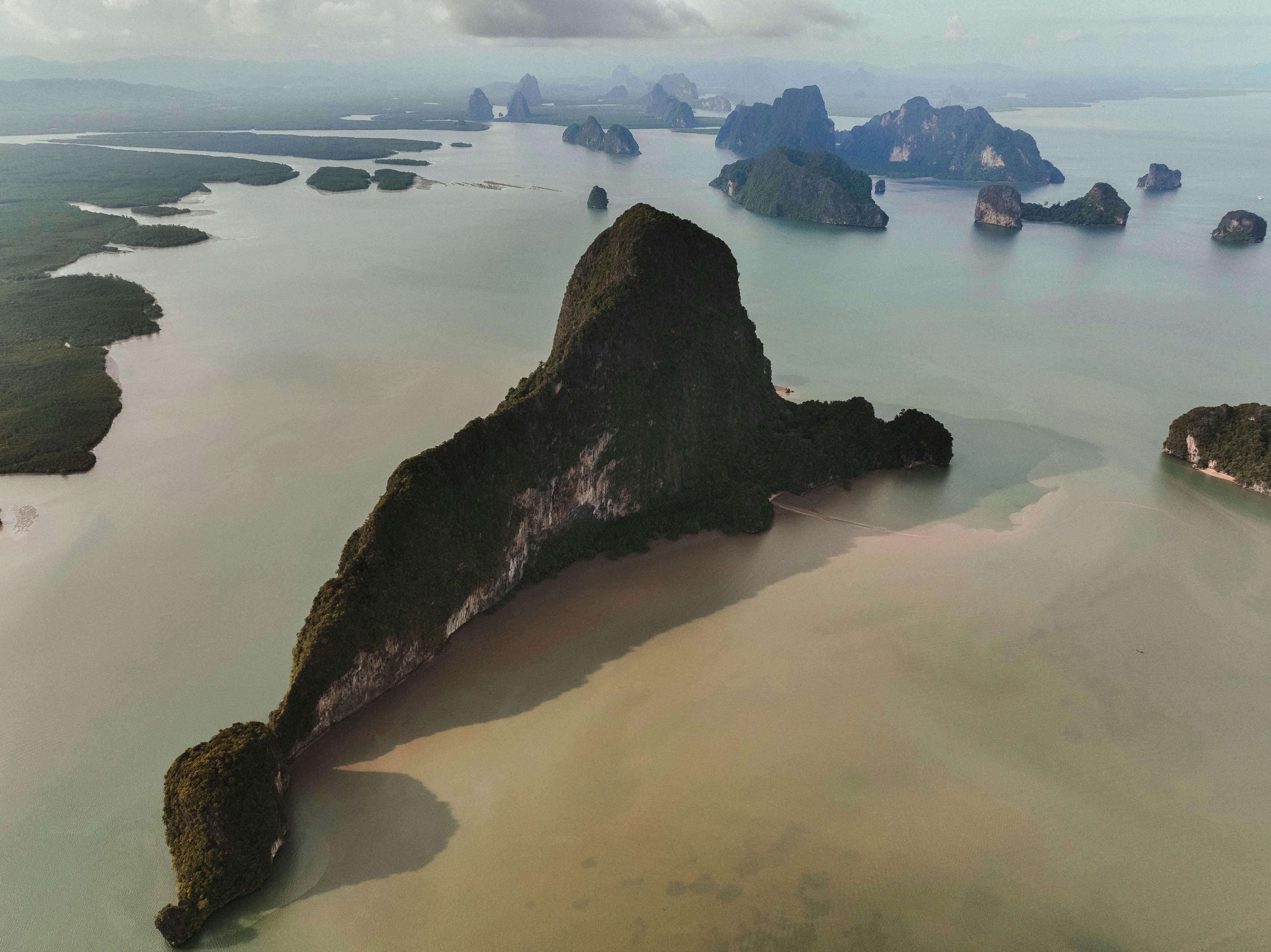 Phang Nga Bay landscape view 3