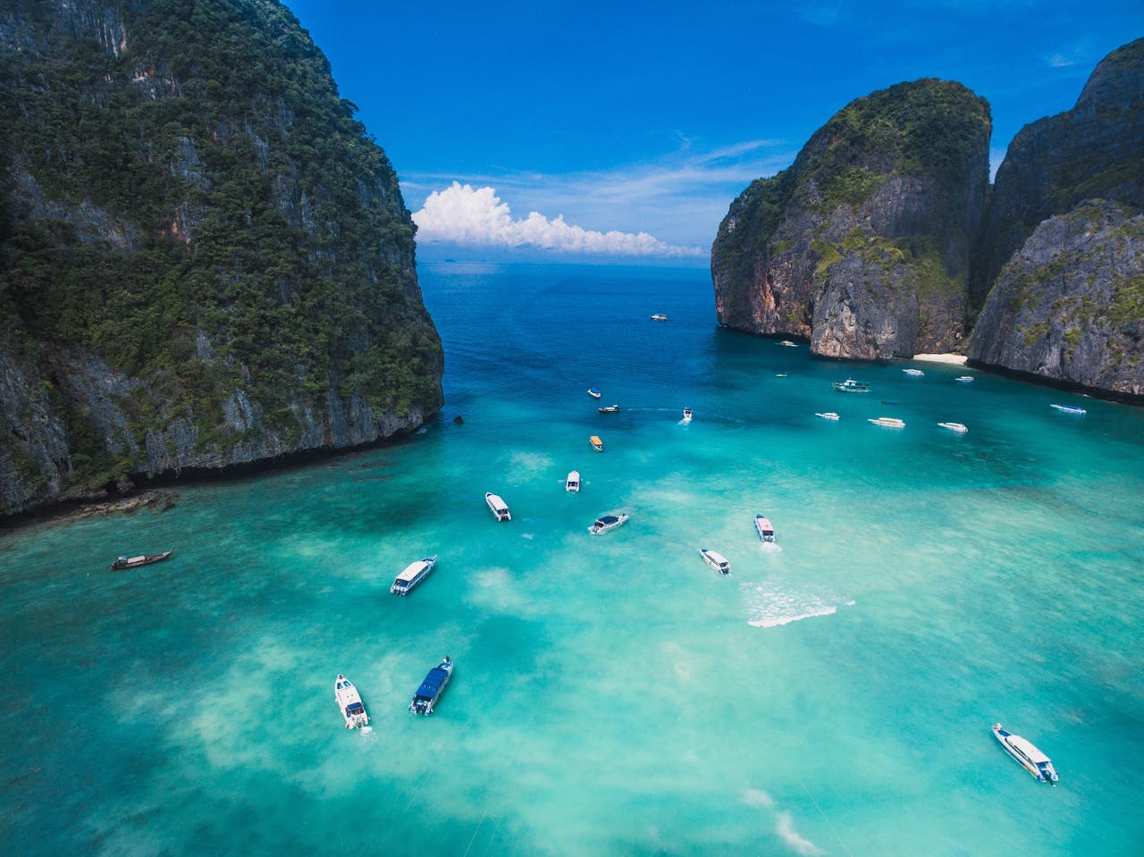 Phi Phi Islands landscape view 1