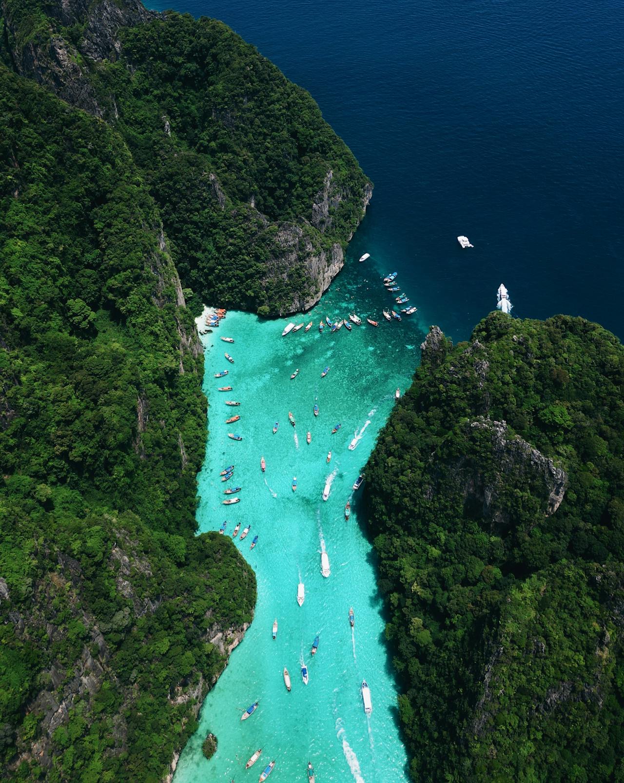 Phi Phi Islands landscape view 3