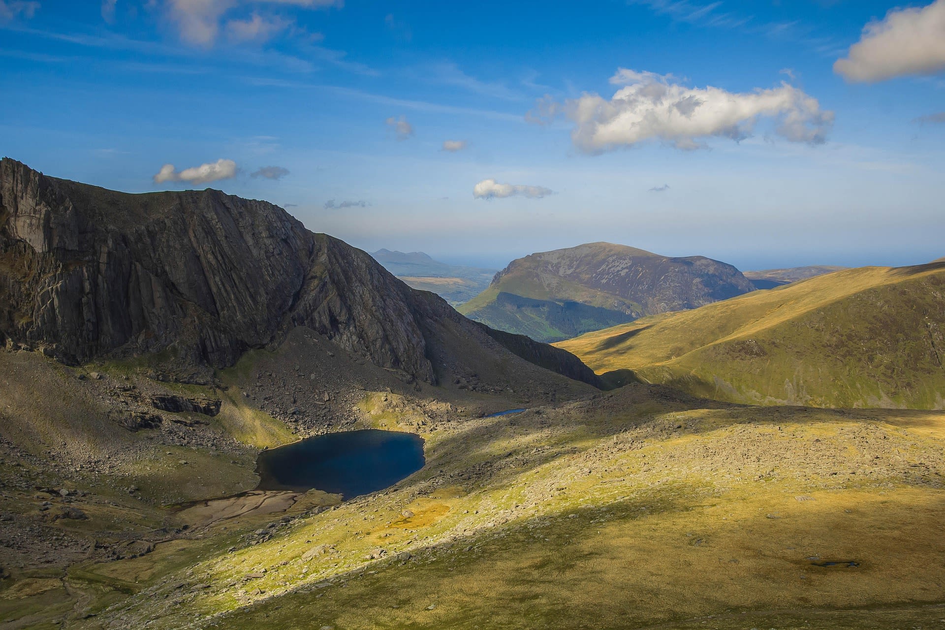 Snowdonia landscape view 1
