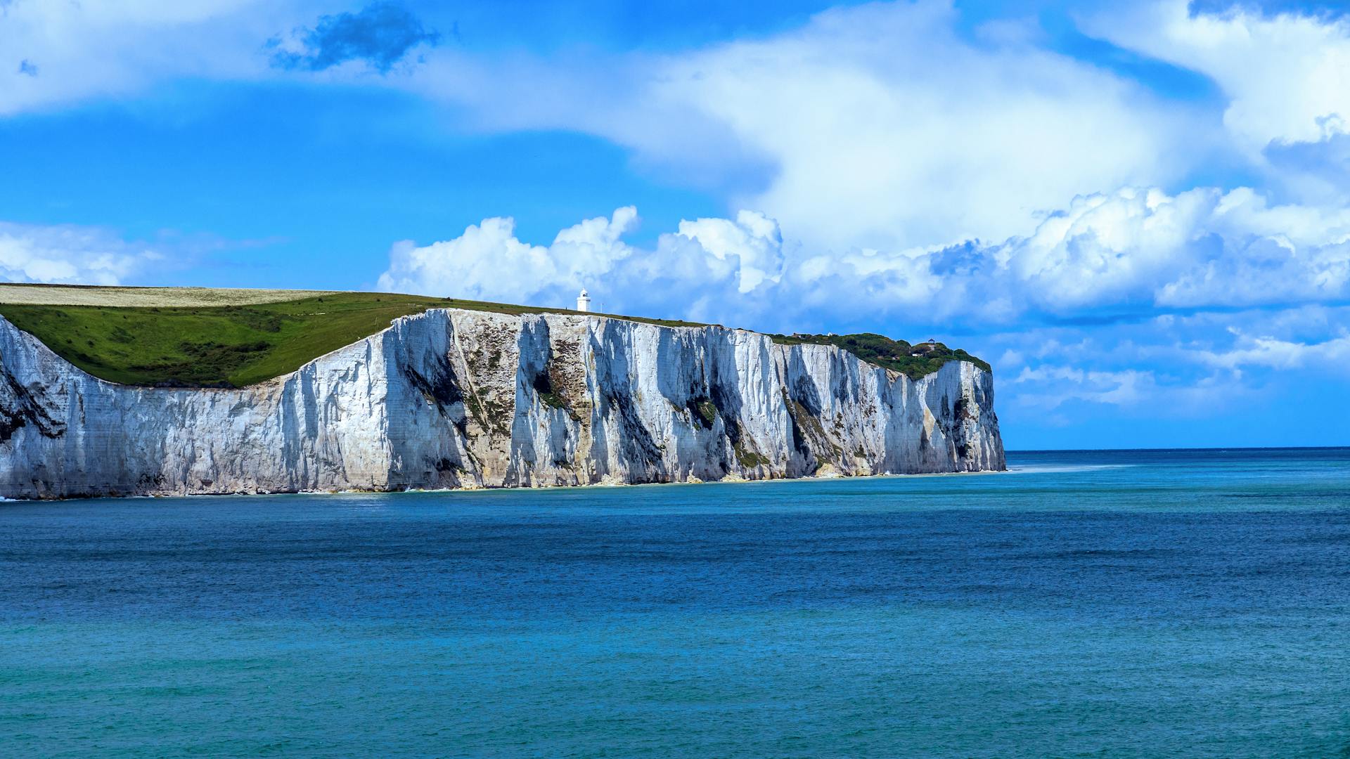 White Cliffs Dover landscape view 1