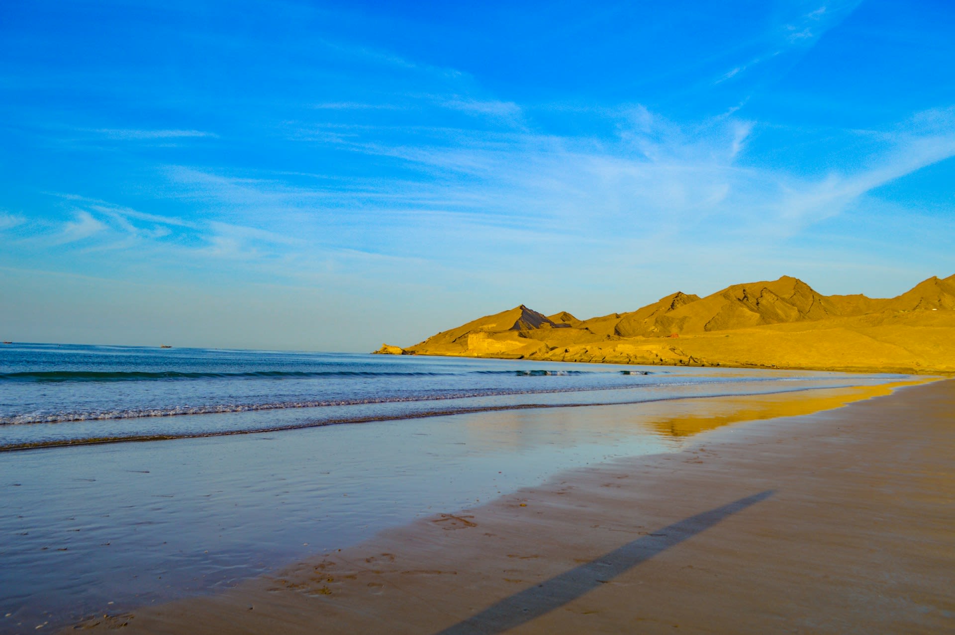 Wild and unspoiled coastline of Balochistan along the Arabian Sea, Pakistan