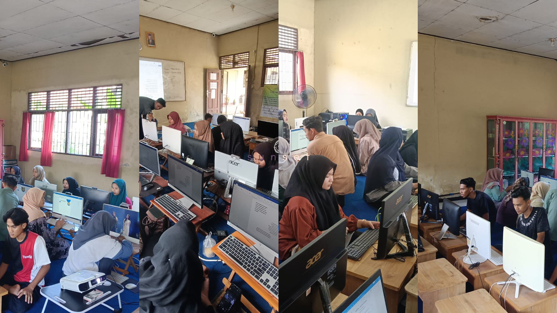 Belajar Komputer, Buka Cakrawala Baru: Peserta PKBM As-Syariyah Siap Melangkah ke Dunia Digital