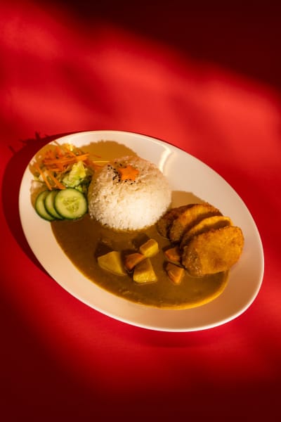Original Japanese Imo Katsu Curry Rice 