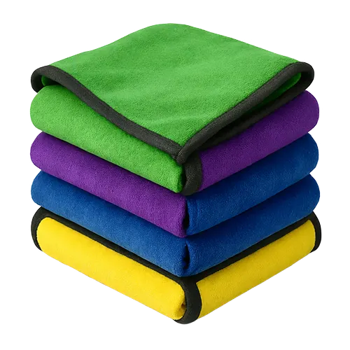 500 GSM - Microfiber Cloth - 30x40cm (Pack of 4)