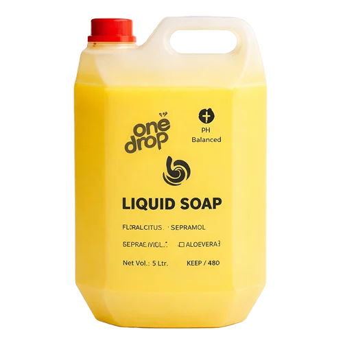 Lemon Fragrance Liquid Soap Hand Wash - 5ltr
