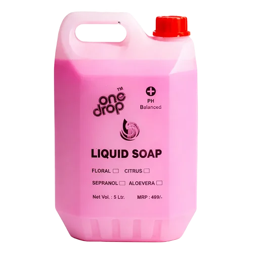 Rose Fragrance Liquid Soap Hand Wash - 5ltr
